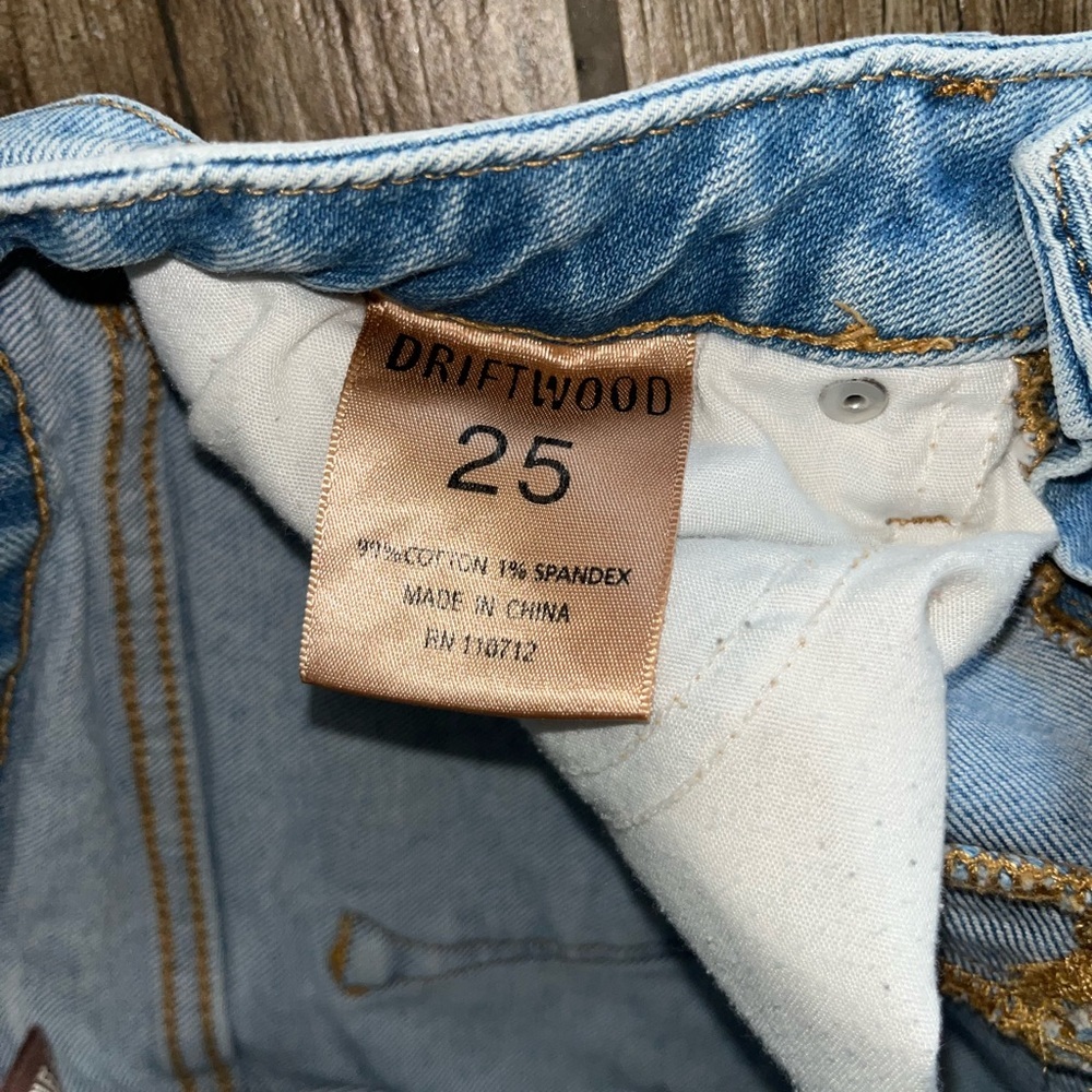 Driftwood Charlee cropped wide leg jeans - Picture 4 of 4